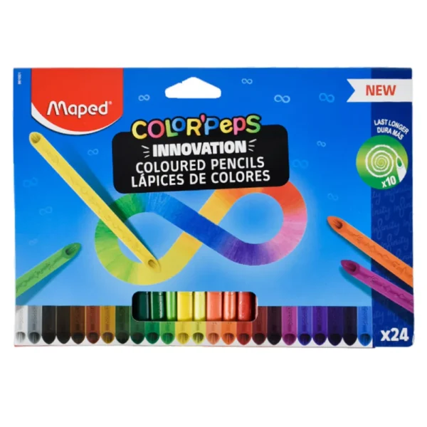 MAPED LÁPIZ COLOR INFINITO 24PC - Imagen 4