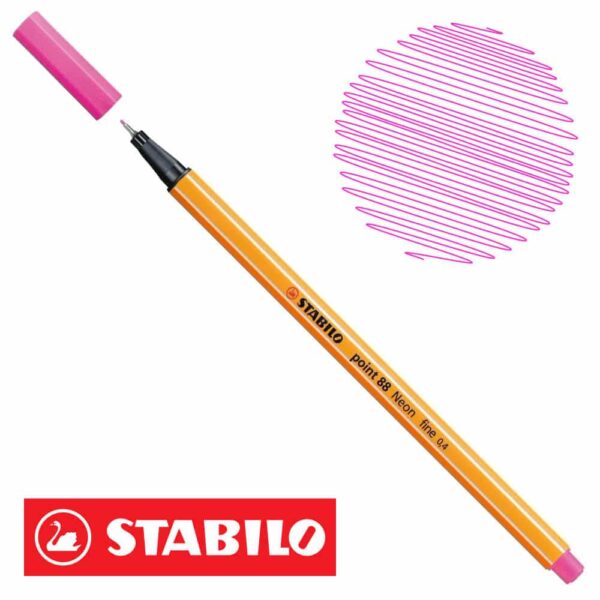 STABILO POINT88 ROSA NEÓN