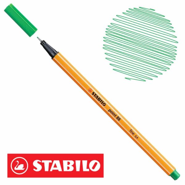 STABILO POINT88 VERDE