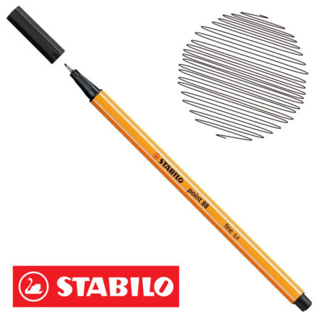 STABILO POINT88 NEGRO