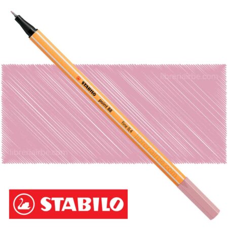 STABILO POINT88 RUBOR PASTEL ROSA CLARO