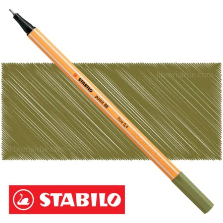 STABILO POINT88 VERDE LODO