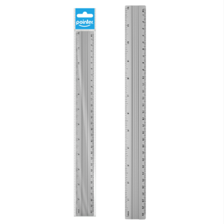 POINTER REGLA 30CM ALUMINIO