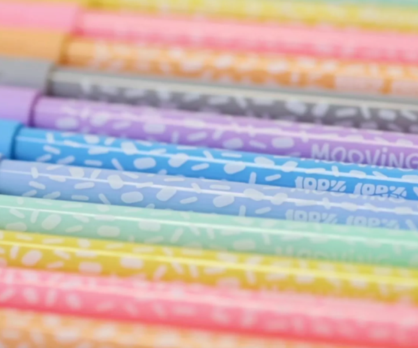 Mooving marcadores pasteles (estuche de 8 unidades) - Imagen 2