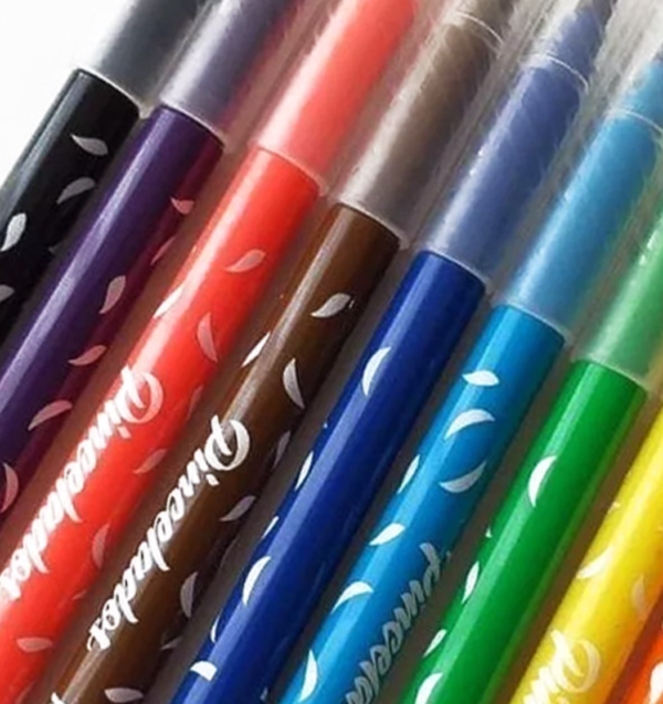 Mooving marcadores pincelados brush lettering (estuche de 10 unidades) - Imagen 3