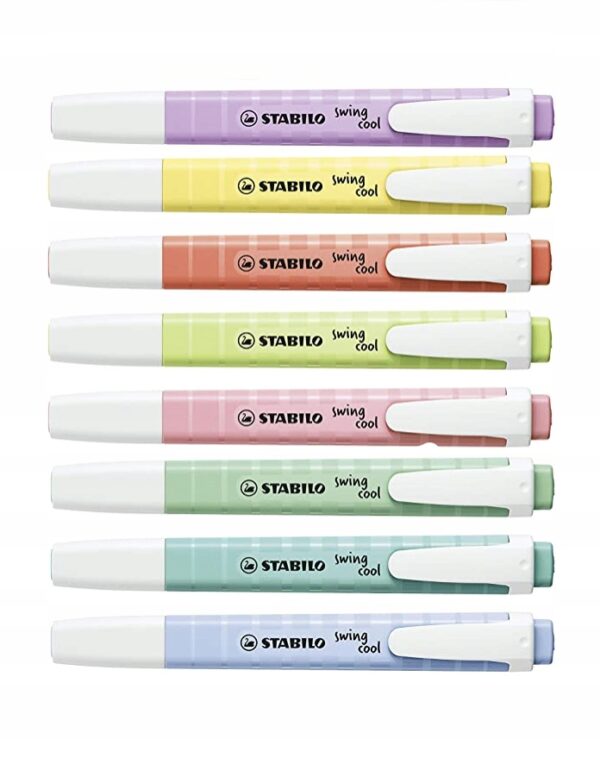 STABILO RESALTADOR 8PC SWING PASTEL - Imagen 2