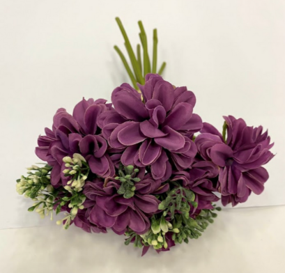 Flor "Daisy" 25cm lila - ZHB