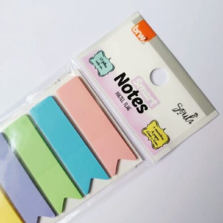BRW NOTES SEÑALADORES PASTEL 6PC