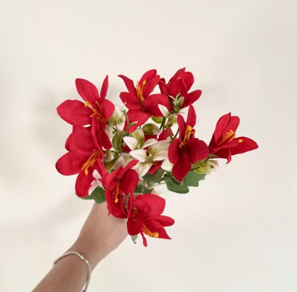 FLOR FRESIA 31CM ROJO - CDJ