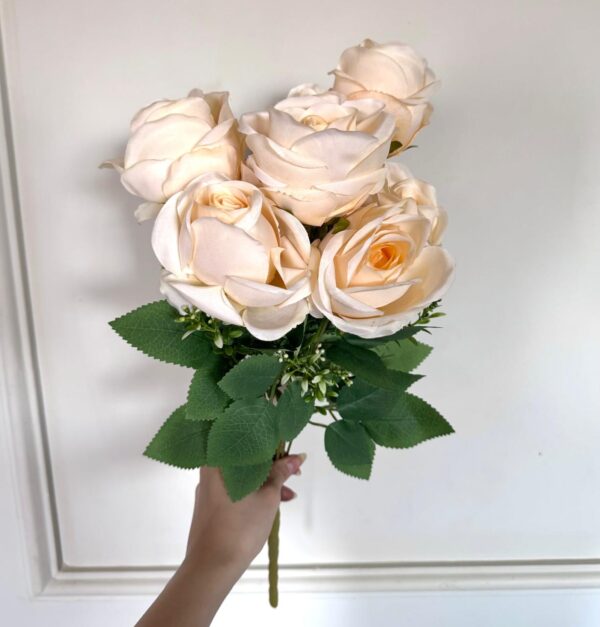 Flor "Peonía" 40cm rosa claro - 452-1