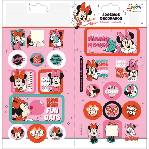 TILIBRA ADHESIVOS MINNIE - Imagen 3