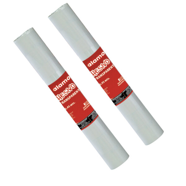 ALAMO PVC ADHESIVO TRANSP. 2M*45CM