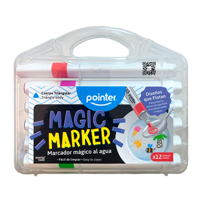 POINTER MARCADOR MÁGICO AL AGUA 12U - Imagen 2