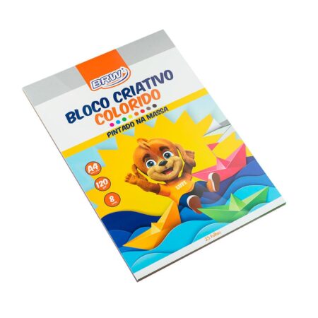 BRW BLOCK CARTULINA COLORIDO