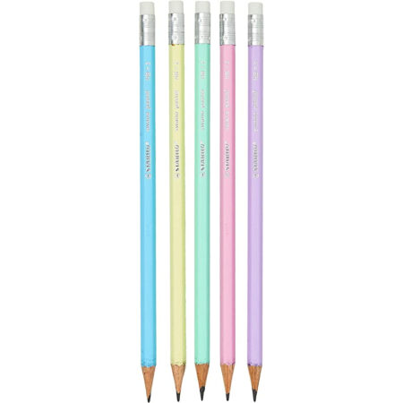 STABILO LÁPIZ 5PC PASTEL
