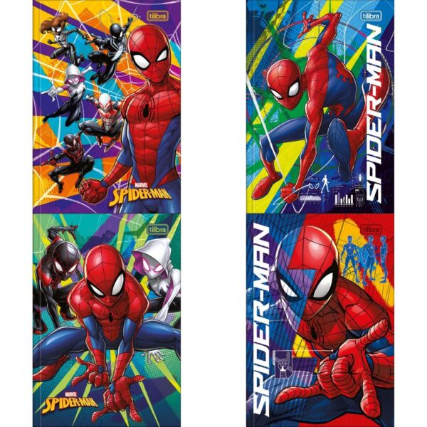 TILIBRA CUADERNO UNIVERSITARIO 48H COSIDO SPIDERMAN - Imagen 2