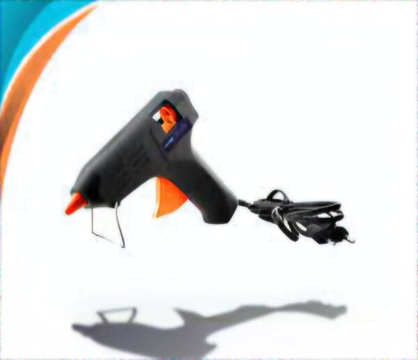 BRW PISTOLA SILICONA GRANDE NEGRA