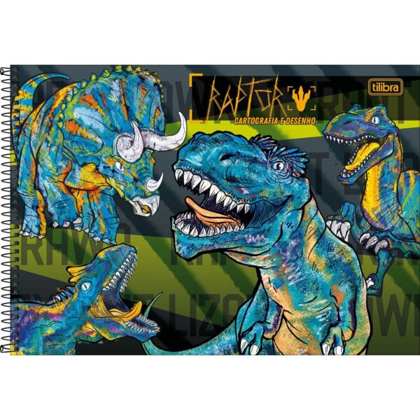 TILIBRA CUADERNO CARTOGRAFÍA RAPTOR