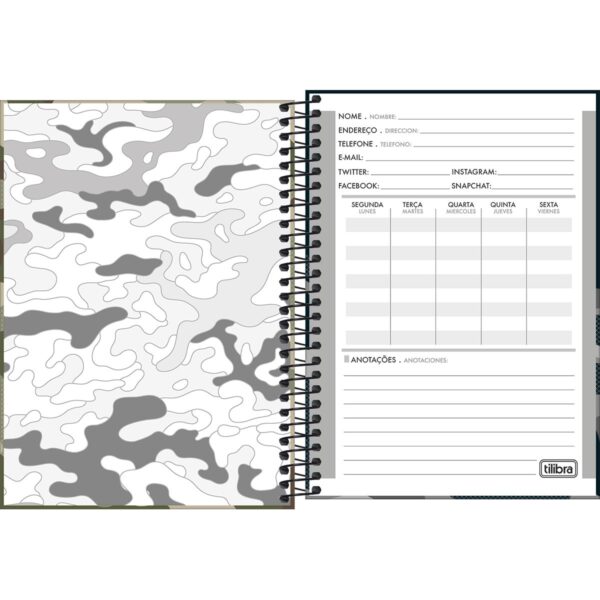 TILIBRA CUADERNO UNIVERSITARIO 80H ESPIRAL HIDE - Imagen 5