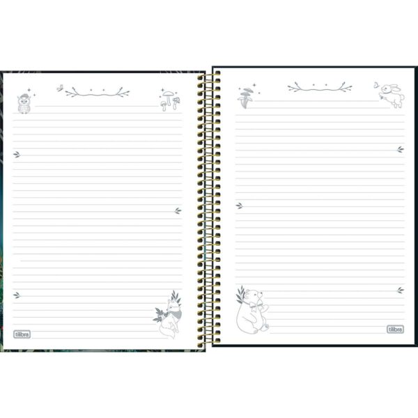 TILIBRA CUADERNO UNIVERSITARIO 80HOJAS ESPIRAL LOVELAND RAYADO - Imagen 7