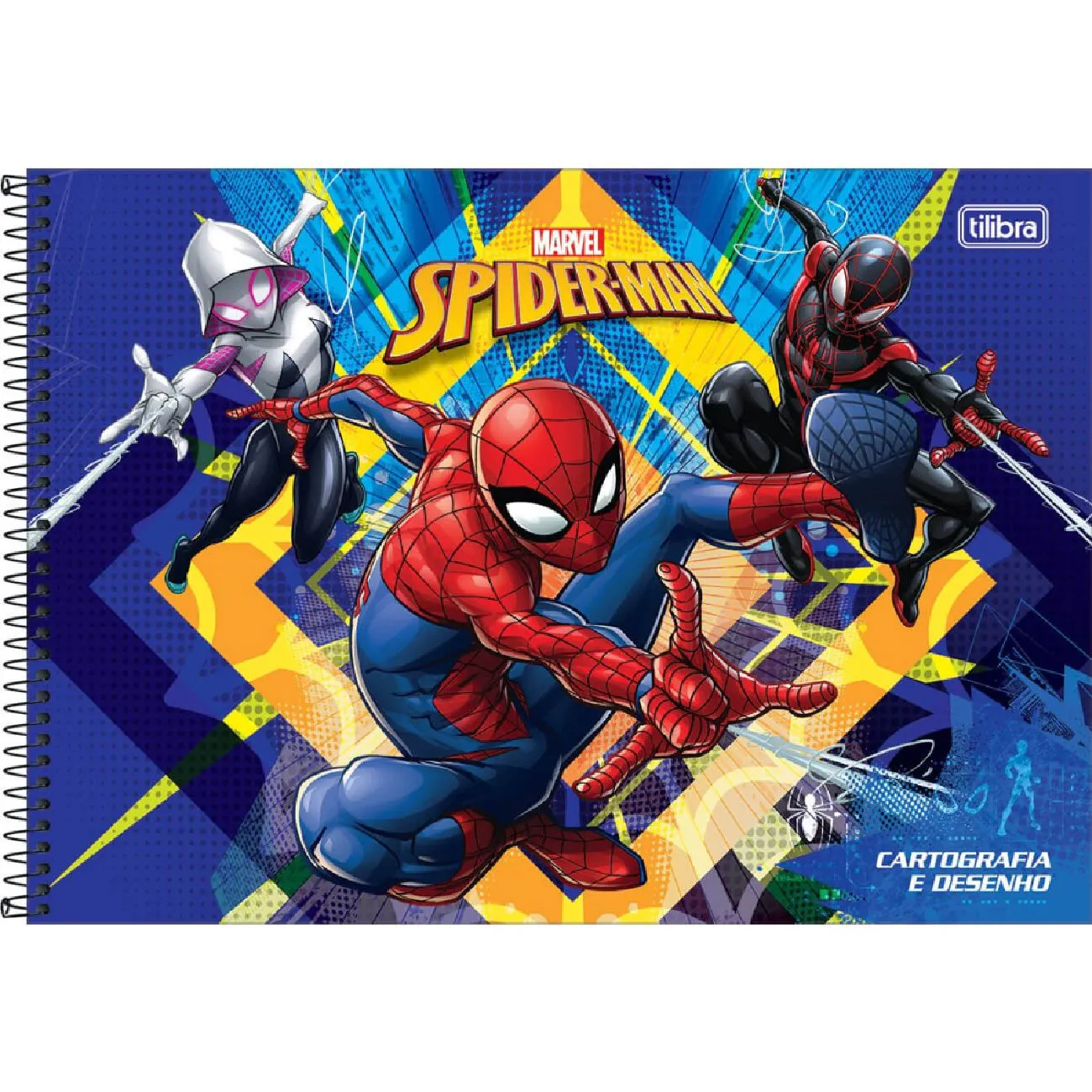 TILIBRA CUADERNO CARTOGRAFIA SPIDERMAN