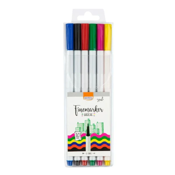 BRW FINEMARKER 6PC BÁSICAS - Imagen 2