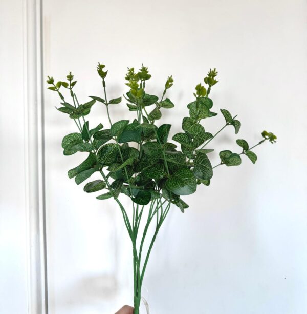 Hoja Eucalipto 4 varas 50cm - YWL-2022001 - Imagen 2
