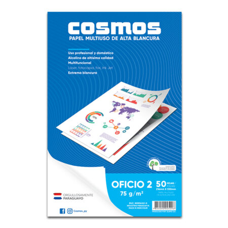 COSMOS HOJAS OFICIO 50 HOJAS