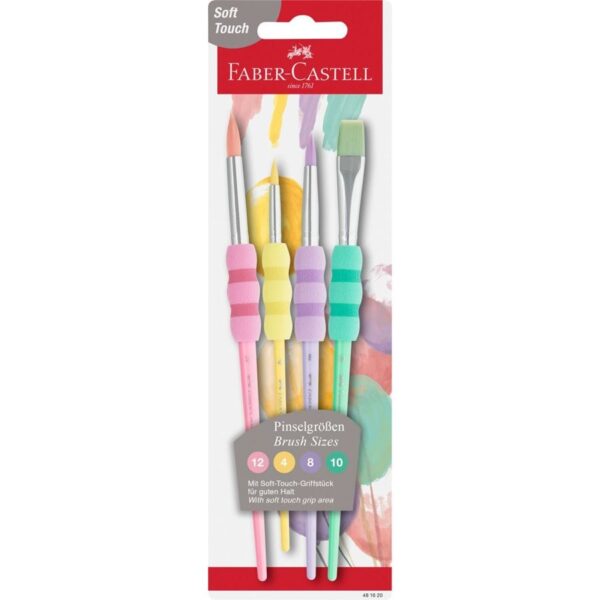 FABER PINCEL 4U PASTEL - Imagen 3
