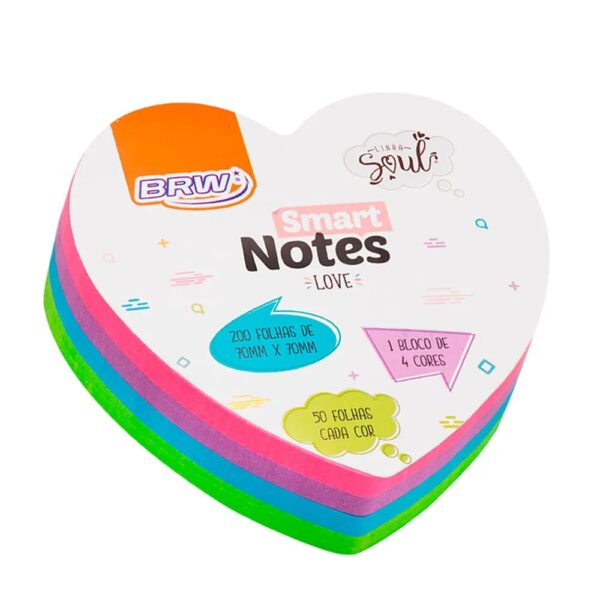 BRW NOTES CORAZON NEÓN