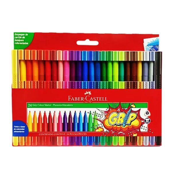 FABER GRIP MARCADORES 24U