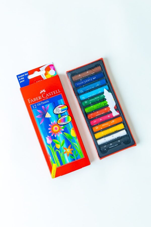 FABER OIL PASTELS 12PC
