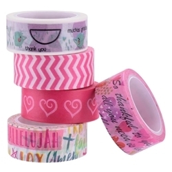 BRW WASHI TAPE ROSE