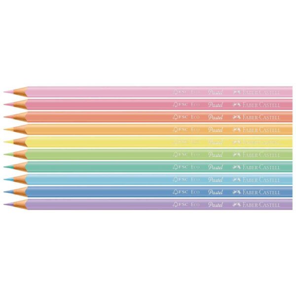 FABER LÁPIZ PASTEL 10PC - Imagen 2