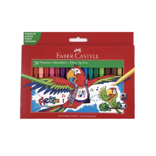 FABER MARCADOR 20PC