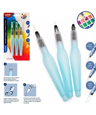 POINTER SET PINCELES WATER