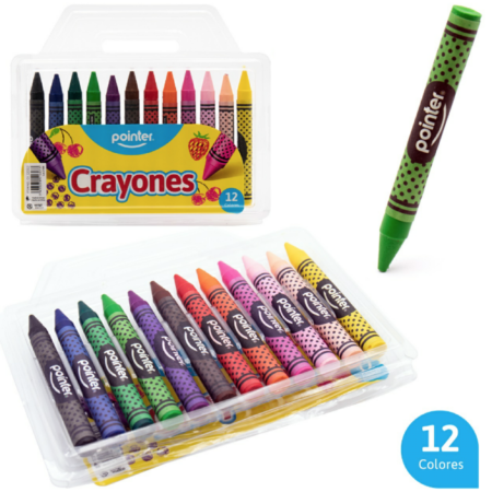 POINTER CRAYON 12PC