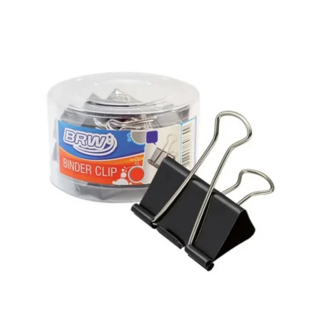BRW BINDER CLIP 25MM 48PC