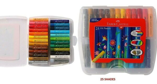 FABER-CASTELL OIL PASTEL 25PC