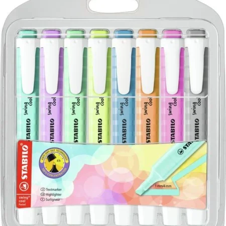 STABILO RESALTADOR 8PC SWING PASTEL