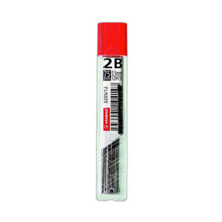 STABILO MINA 2B 0.5MM