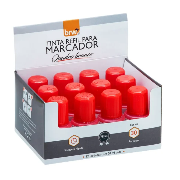 BRW TINTA MARCADOR ROJO - Imagen 2