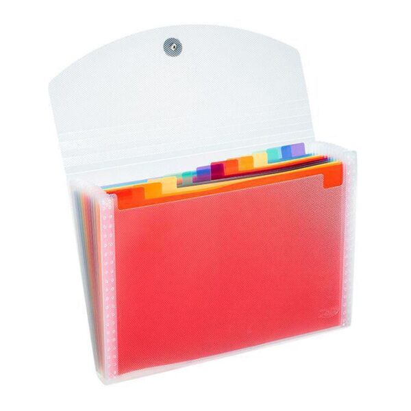 BRW CARPETA PLEGABLE DIVISORIAS TRANSPARENTES - Imagen 2