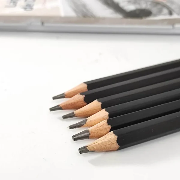 POINTER LÁPIZ DIBUJO 12PC CAJA LATA - Imagen 2