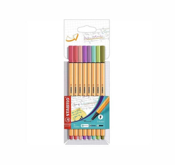 STABILO FINE 8PC