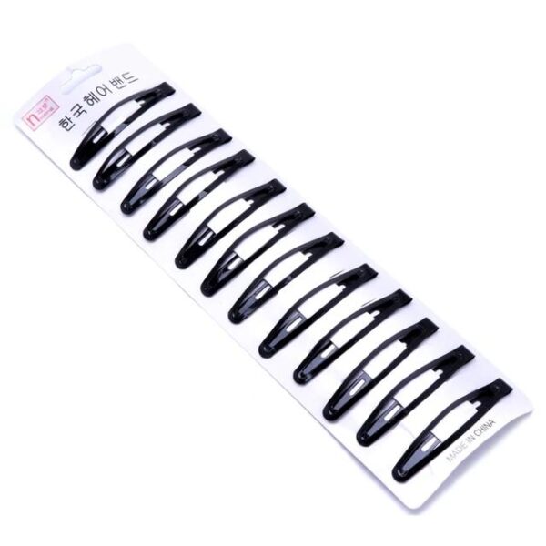 CLIP NEGRO CABELLO 10U