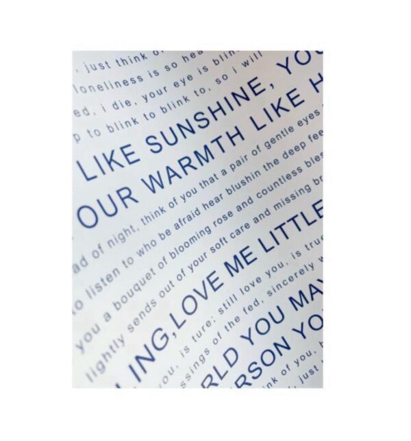 PAPEL COREANO CON FRASES 10U