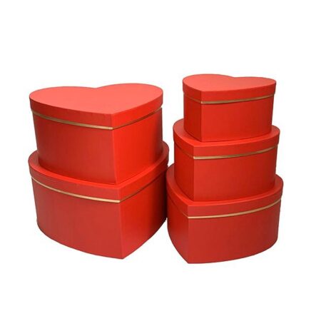 SET DE 5 CAJAS - CORAZON