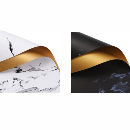 PAPEL COREANO MARMOL/DORADO 20U - Minorista