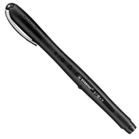 STABILO BOLIGRAFO NEGRO MEDIO